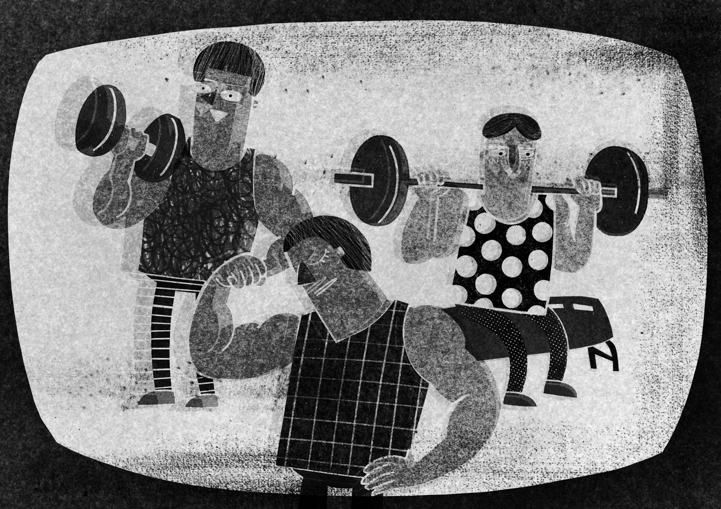 연극 <사랑과 함께 오는 것들> 일러스트 작업 - 4